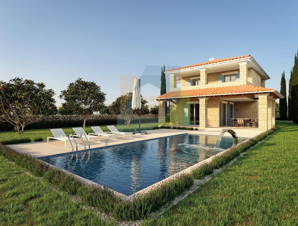 Poreč, dintorni, Splendida casa in pietra in una posizione idilliaca