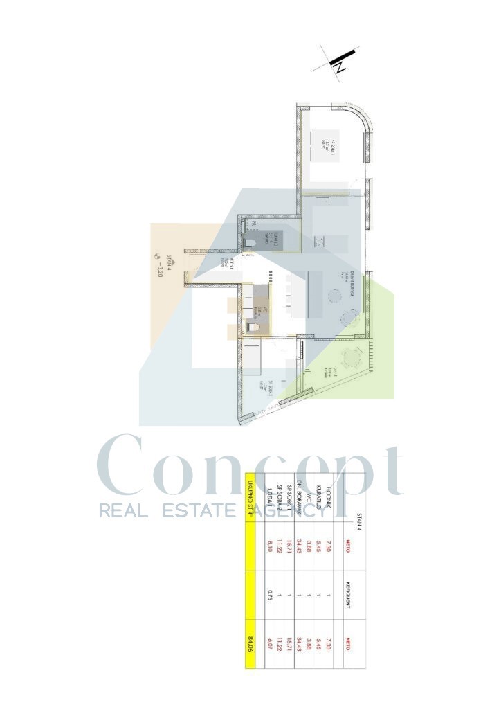 Umag, zona circostante, Appartamento di lusso al 1° piano di nuova costruzione, a 2 km dal mare