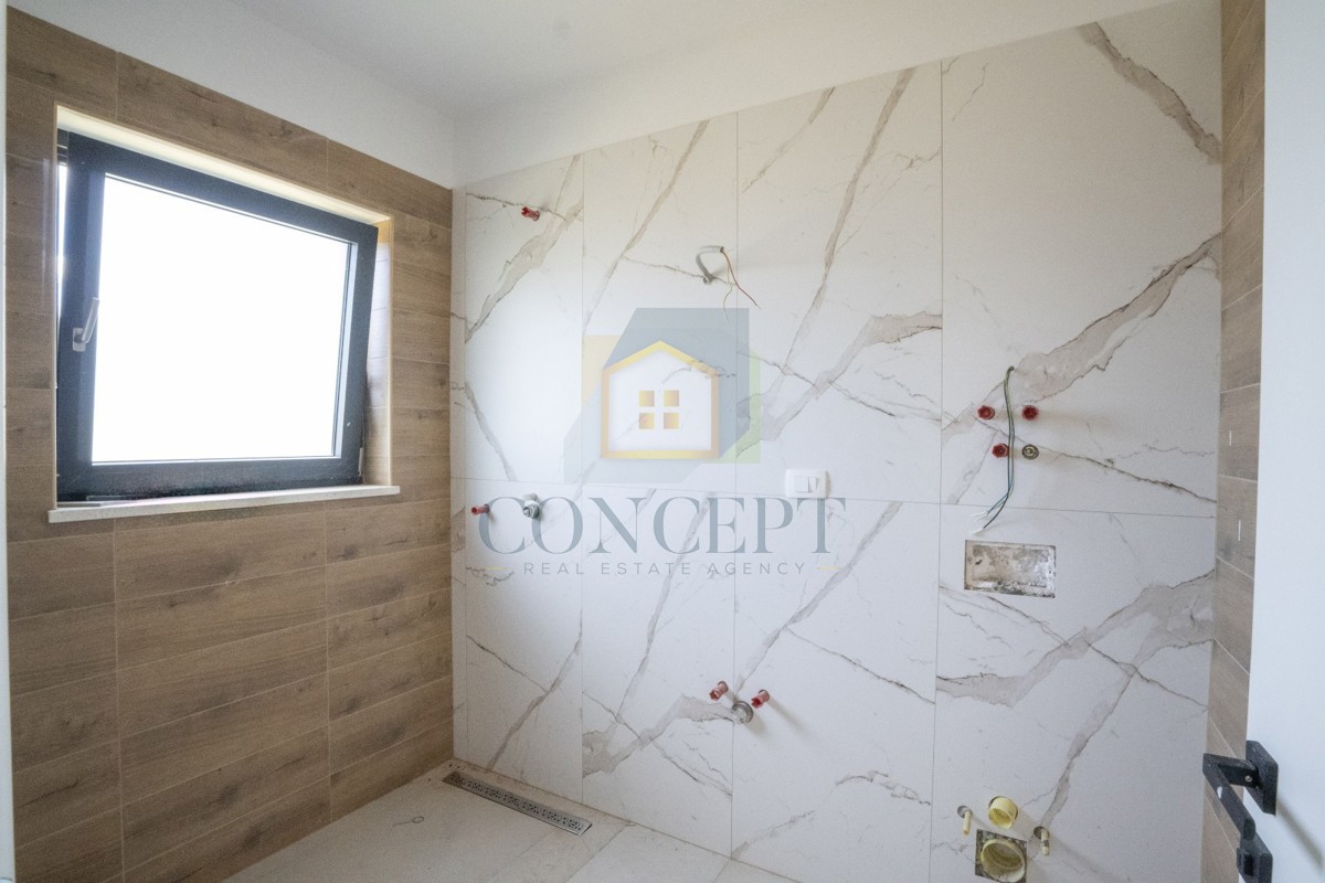 Poreč, dintorni, Moderna doppia casa con piscina, 10 km dal mare