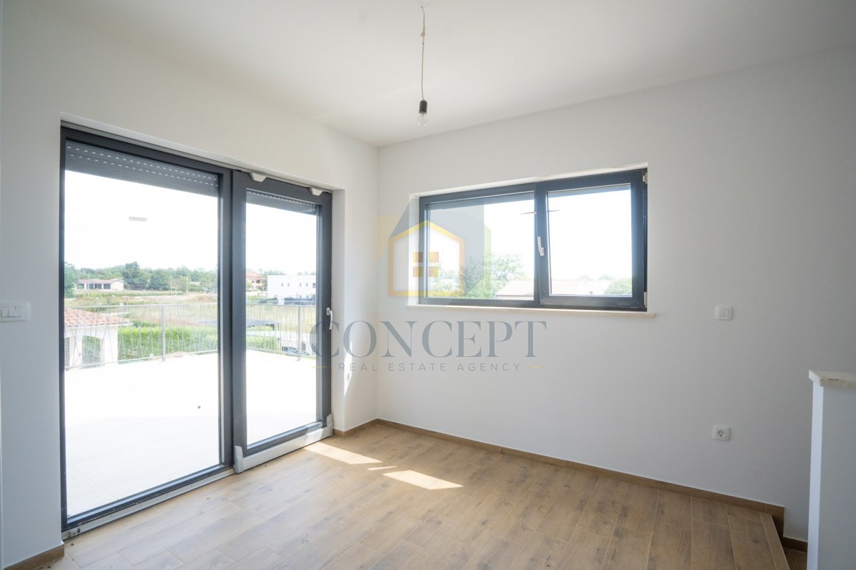 Poreč, dintorni, Moderna doppia casa con piscina, 10 km dal mare