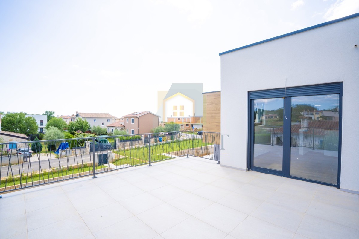 Poreč, dintorni, Moderna doppia casa con piscina, 10 km dal mare