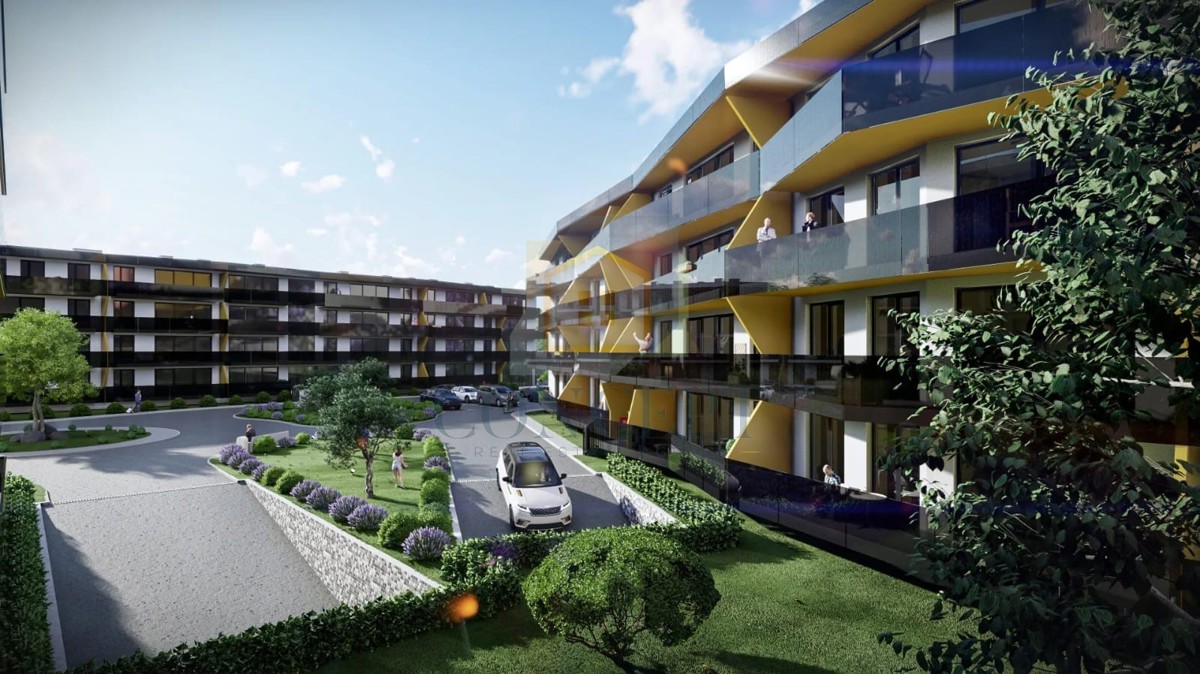 Poreč, centro ampio, Appartamento al 1° piano di un complesso moderno, 800 m dal mare