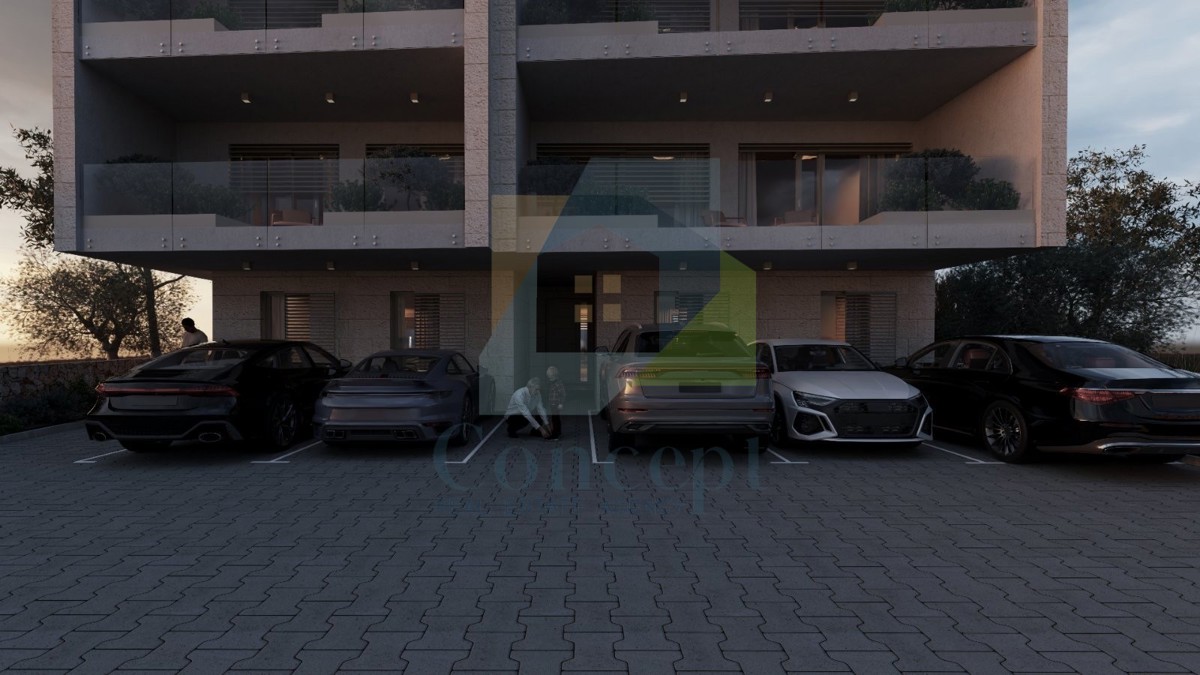 Poreč, dintorni, Lussuoso appartamento su due piani con piscina a 3 km dal mare