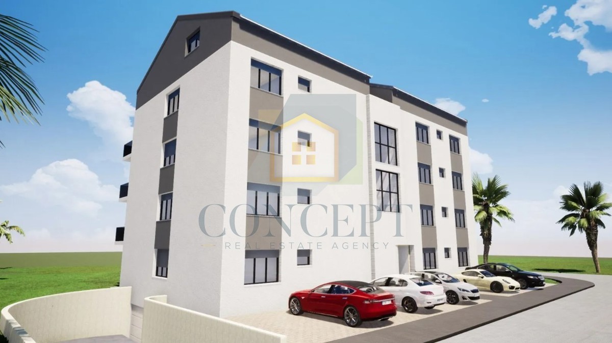 Poreč, Tar - ESCLUSIVA DELL'AGENZIA - Terreno edificabile con permesso di costruzione per 12 appartamenti, a 3 km dal mare