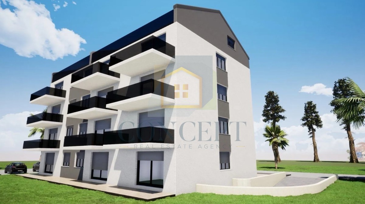 Poreč, Tar - ESCLUSIVA DELL'AGENZIA - Terreno edificabile con permesso di costruzione per 12 appartamenti, a 3 km dal mare