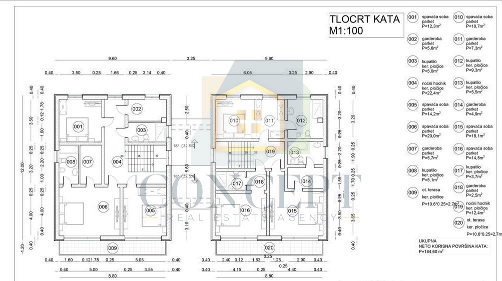 Poreč, dintorni, Lussuosa villa bifamiliare con piscina in posizione tranquilla, a 5 km dal mare.