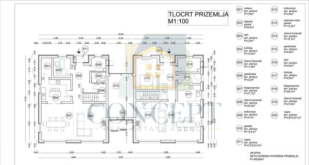 Poreč, dintorni, Lussuosa villa bifamiliare con piscina in posizione tranquilla, a 5 km dal mare.