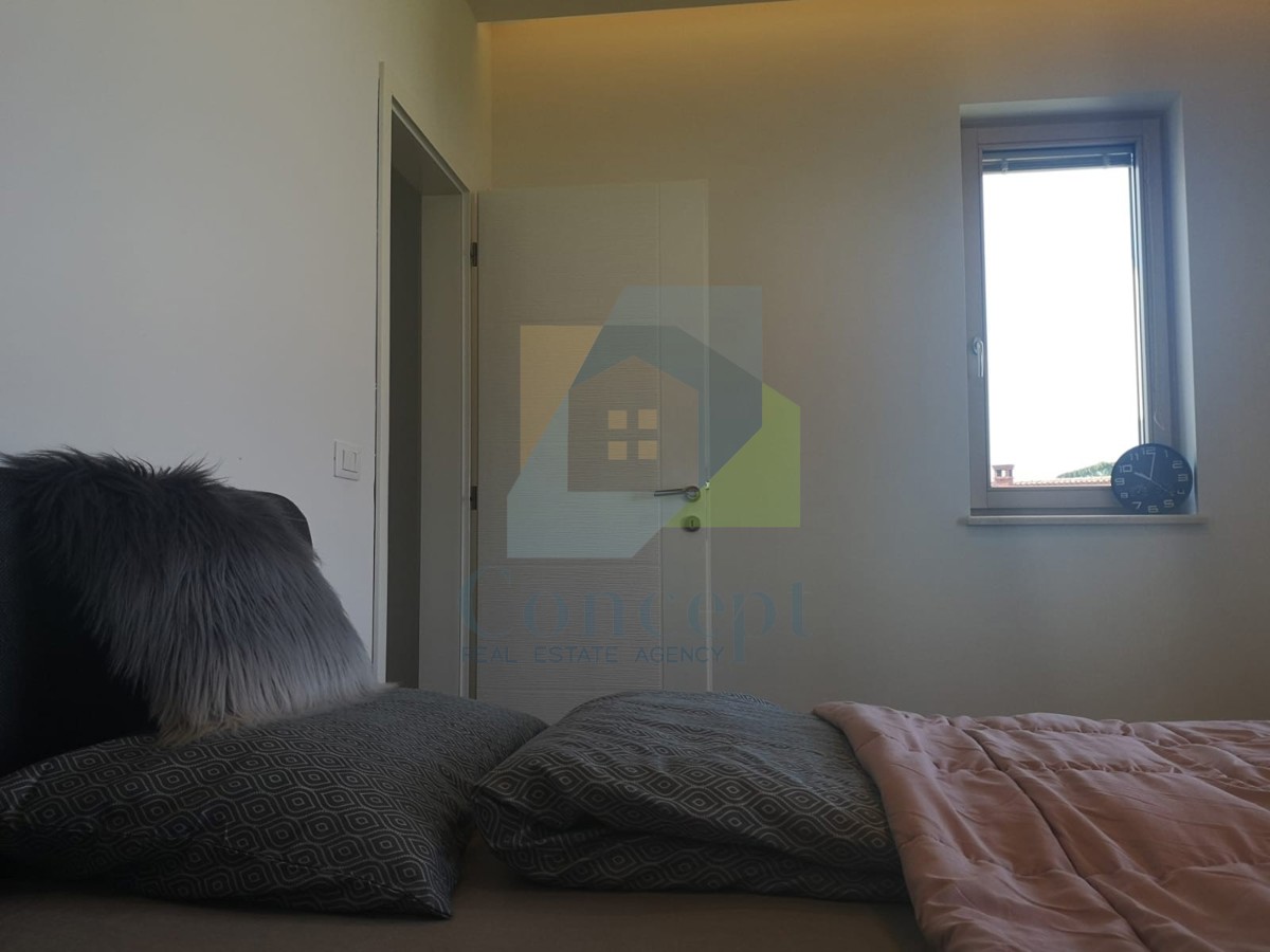 Poreč, dintorni, Moderna casa appartamento con vista mare, 5 km dal mare