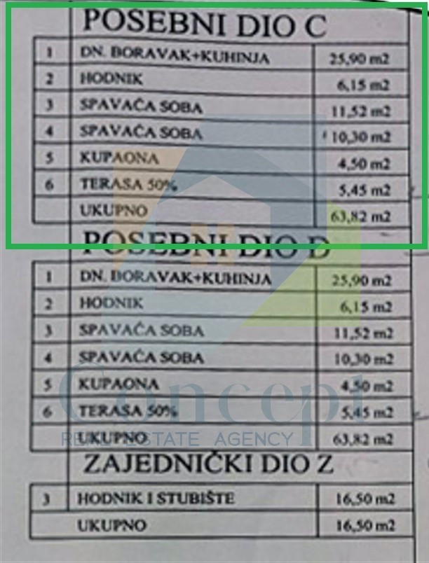 Poreč, dintorni, Appartamento al 1° piano di nuova costruzione, 11 km dal mare