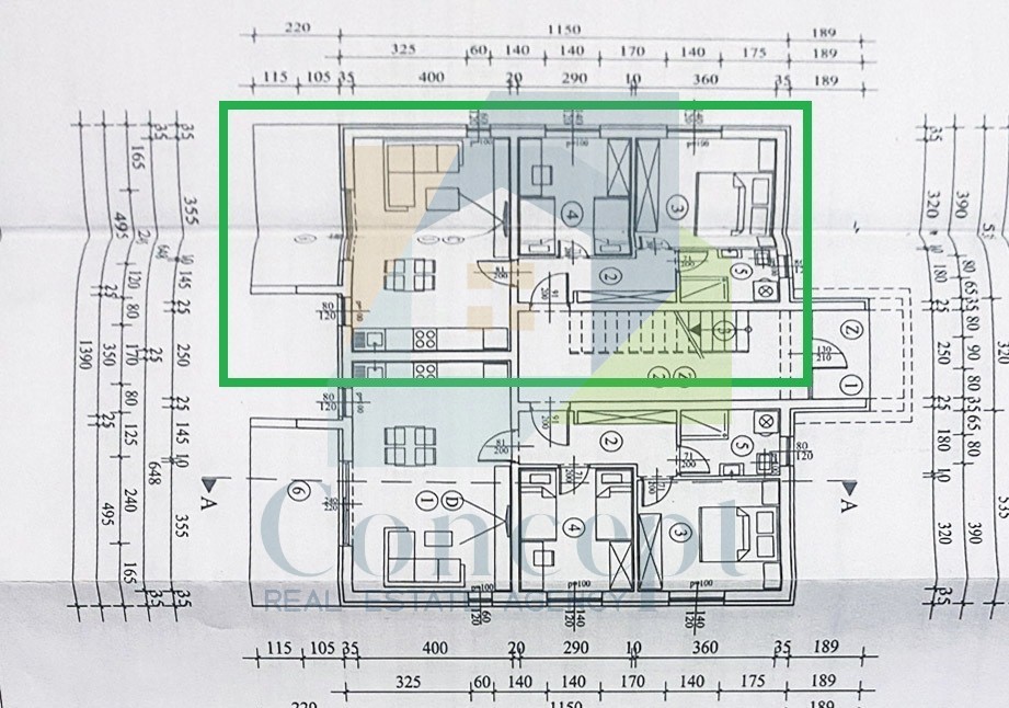 Poreč, dintorni, Appartamento al 1° piano di nuova costruzione, 11 km dal mare