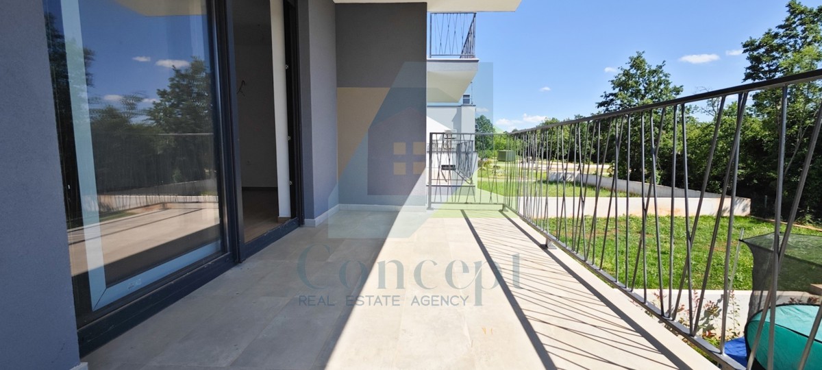 Poreč, dintorni, Appartamento al 1° piano di nuova costruzione, 11 km dal mare