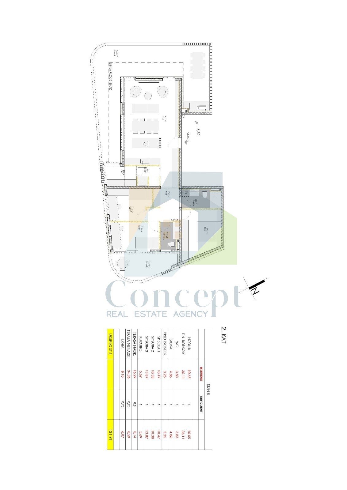 Umag, zona circostante, Appartamento di lusso al 2° piano di una nuova costruzione, a 2 km dal mare