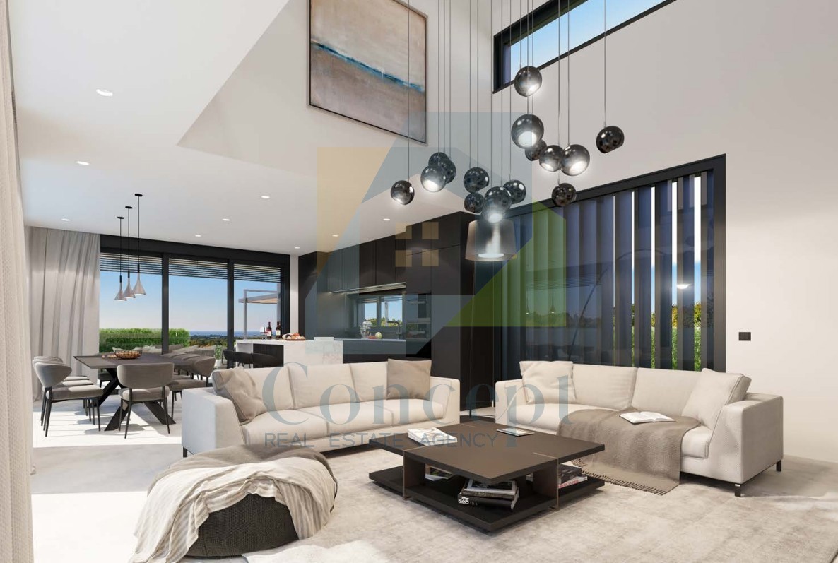 Poreč, dintorni, Villa di lusso con piscina e vista mare, a 5 km dal mare