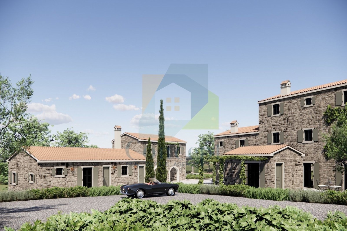 Buje, dintorni, Splendida villa da ristrutturare, OCCASIONE per investitori