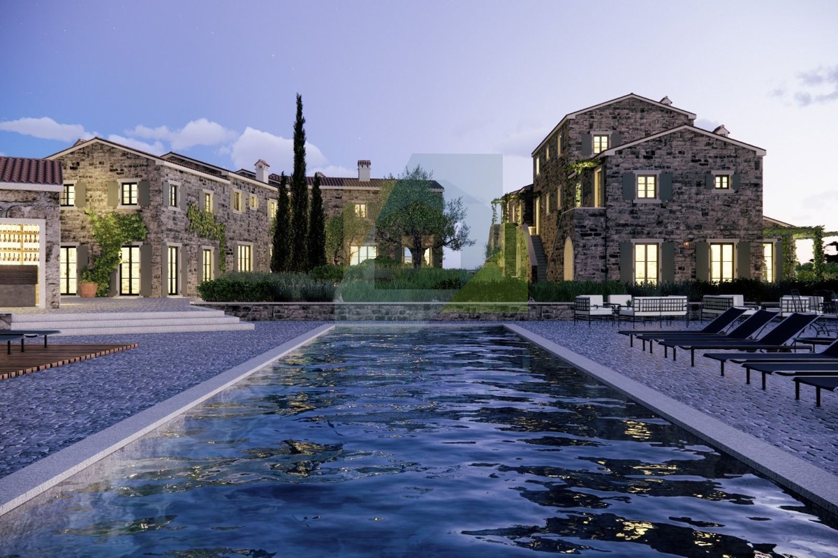 Buje, dintorni, Splendida villa da ristrutturare, OCCASIONE per investitori