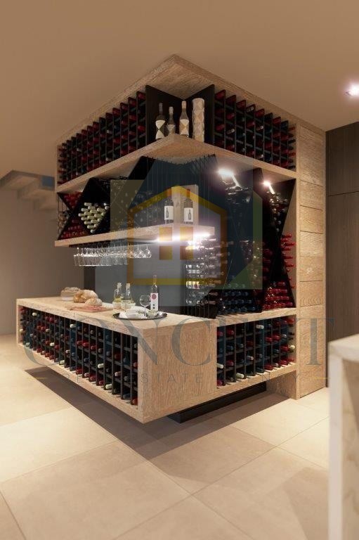 Poreč, dintorni, Splendida moderna villa con piscina e vista mare, 13 km dal mare