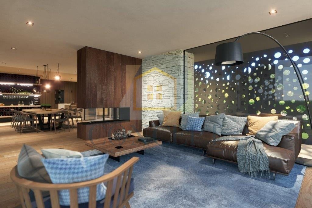 Poreč, dintorni, Splendida moderna villa con piscina e vista mare, 13 km dal mare