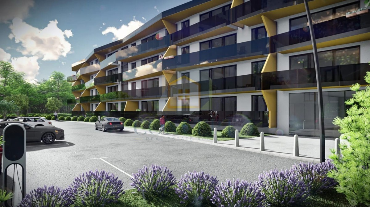 Poreč, centro più ampio, Appartamento al 1° piano di un complesso moderno, 800 m dal mare