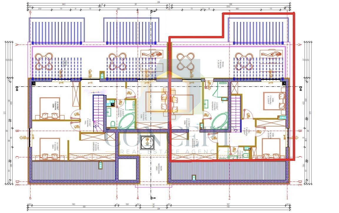 Tar, Poreč - OFFERTA ESCLUSIVA - Lussuoso attico su due piani, a 3 km dal mare