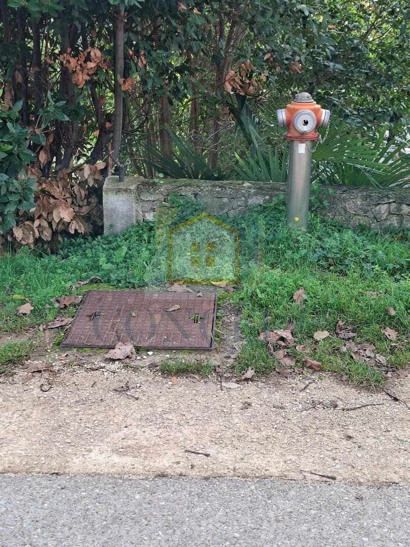 Poreč, dintorni, Terreno edificabile con permesso di costruzione e vista panoramica sul mare, 11 km dal mare