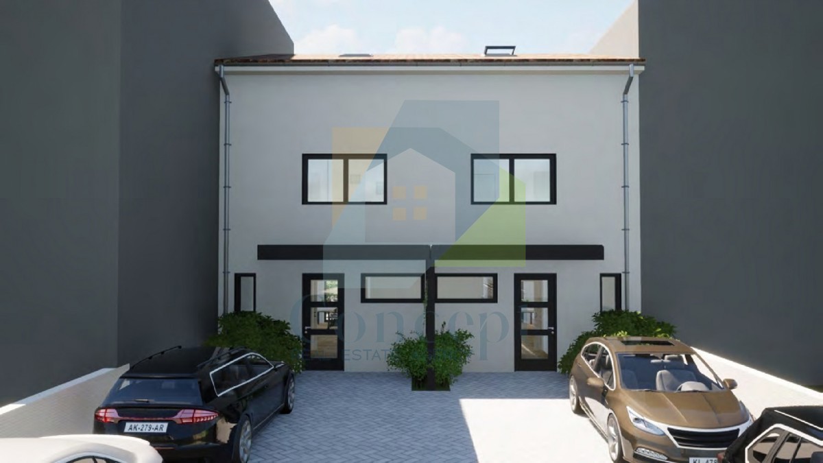 Poreč, dintorni, Casa moderna a schiera con giardino a 3 km dal mare