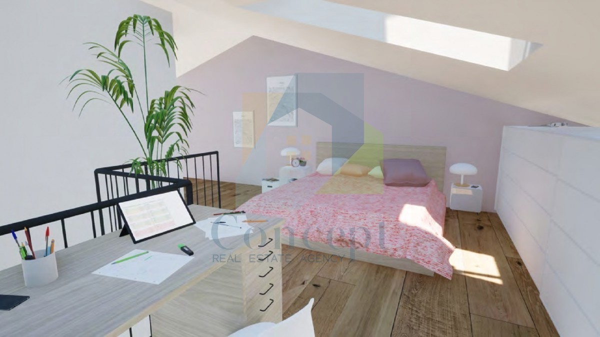 Poreč, dintorni, Casa moderna a schiera con giardino a 3 km dal mare