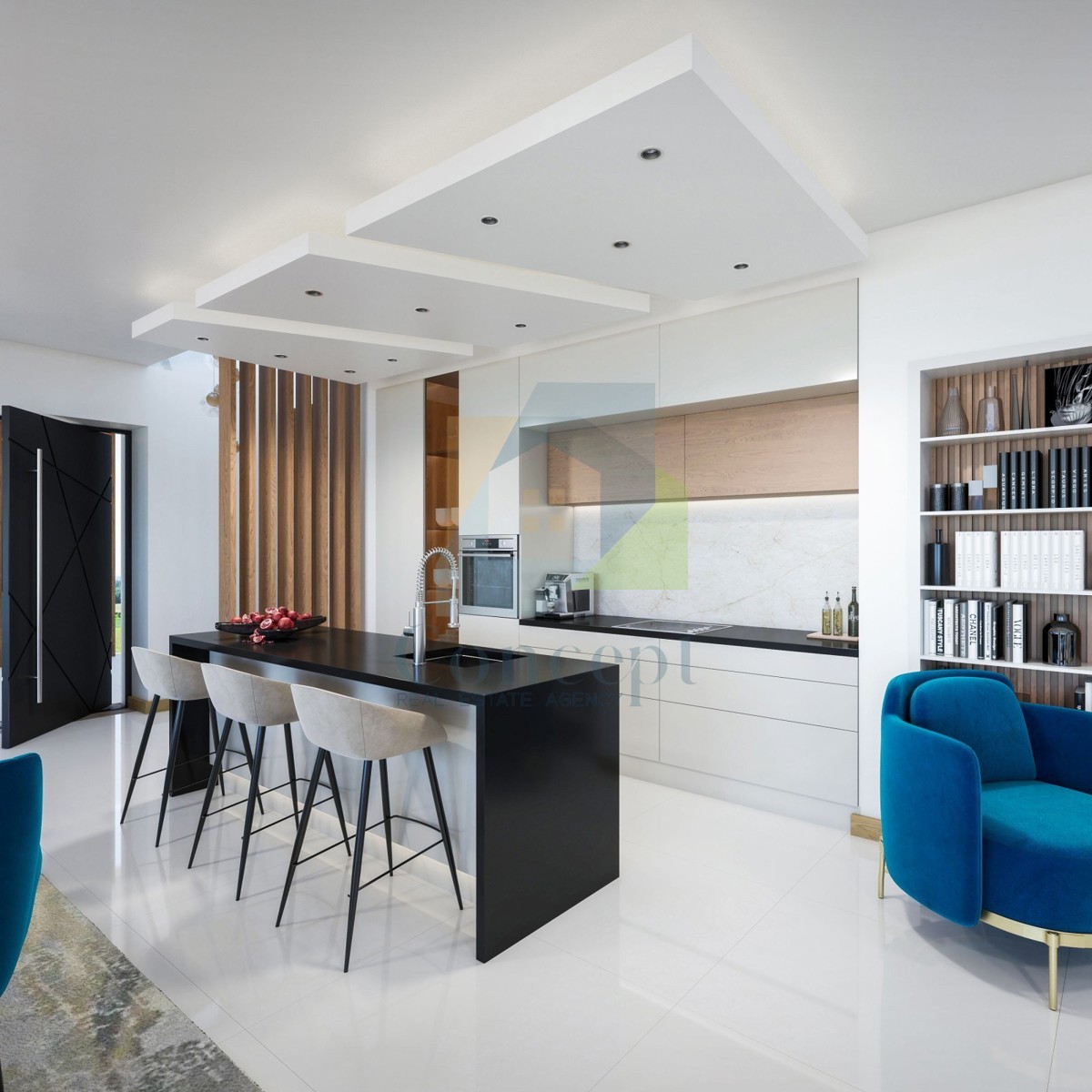 Poreč, dintorni, Villa di lusso con vista mozzafiato sul mare