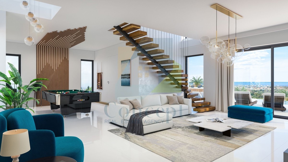 Poreč, dintorni, Villa di lusso con vista mozzafiato sul mare