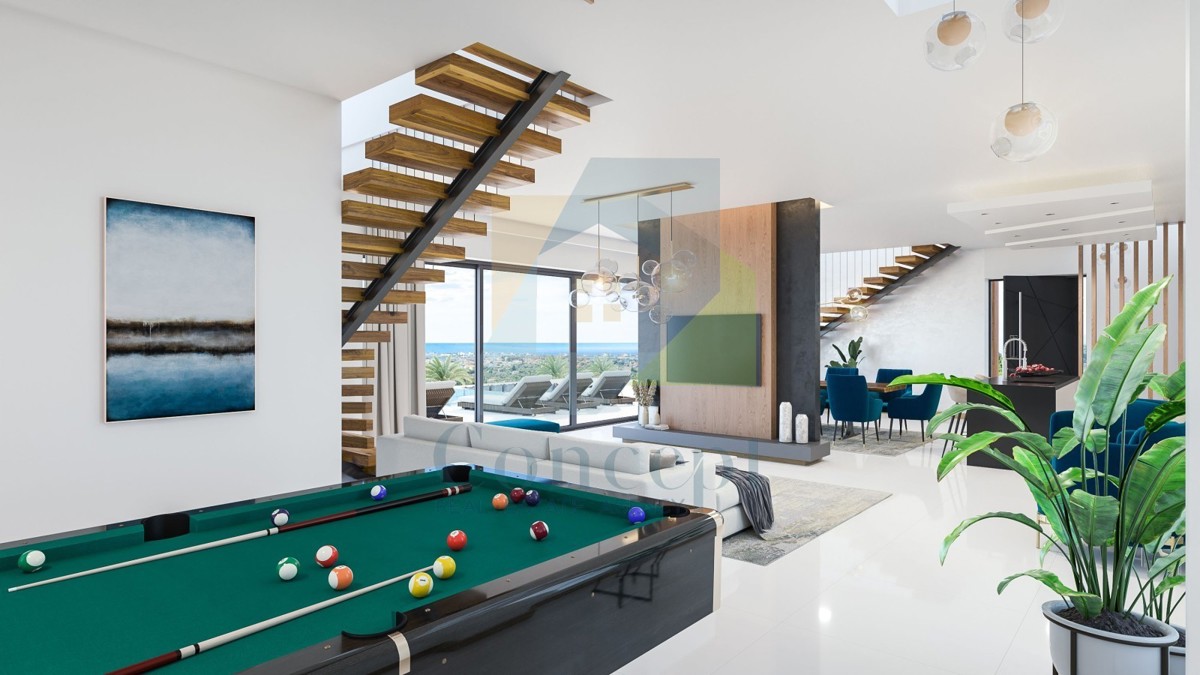 Poreč, dintorni, Villa di lusso con vista mozzafiato sul mare