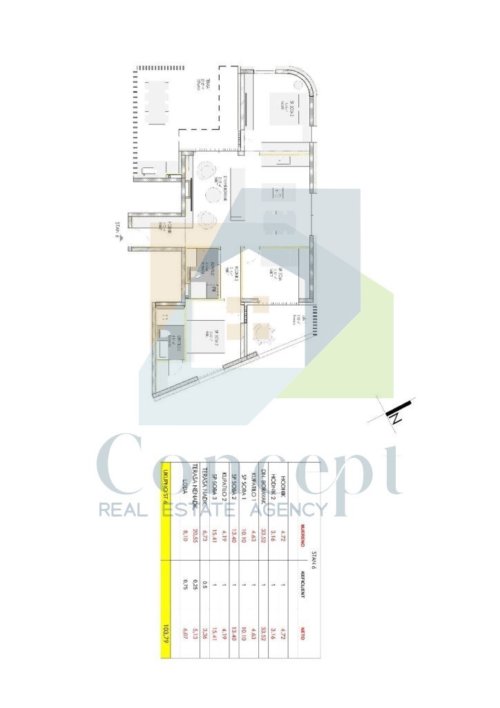 Umag, zona circostante, Appartamento di lusso al 2° piano di una nuova costruzione, a 2 km dal mare