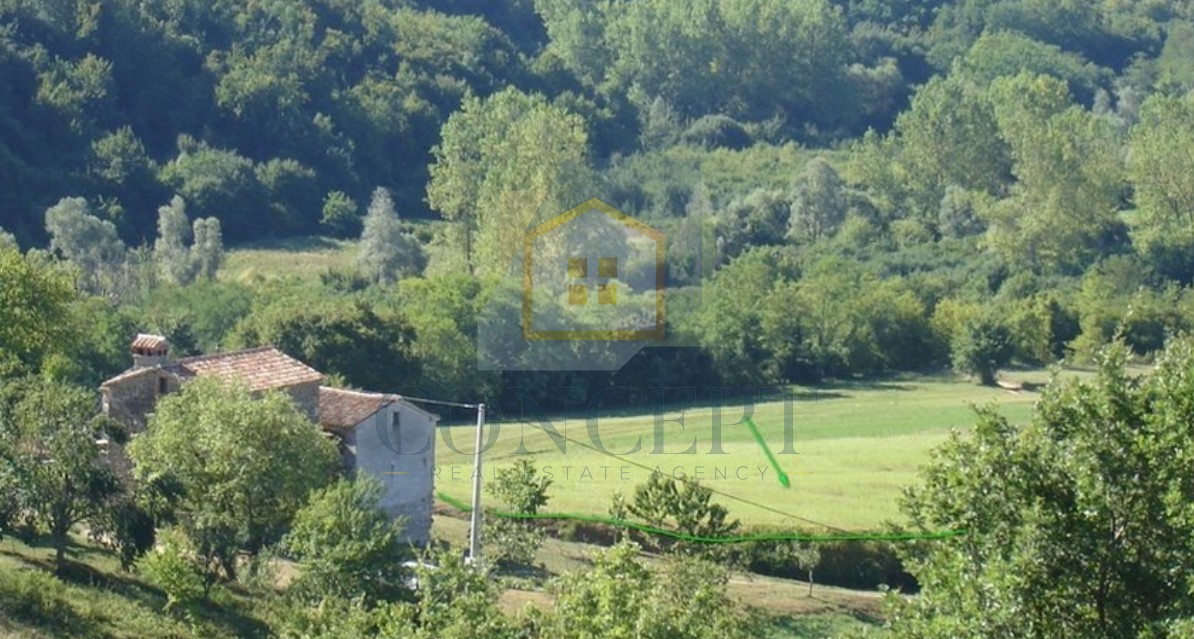 Poreč, Karojba, dintorni, Grande terreno di 12550 m2, 1900 m2 edificabili, 20 km dal mare