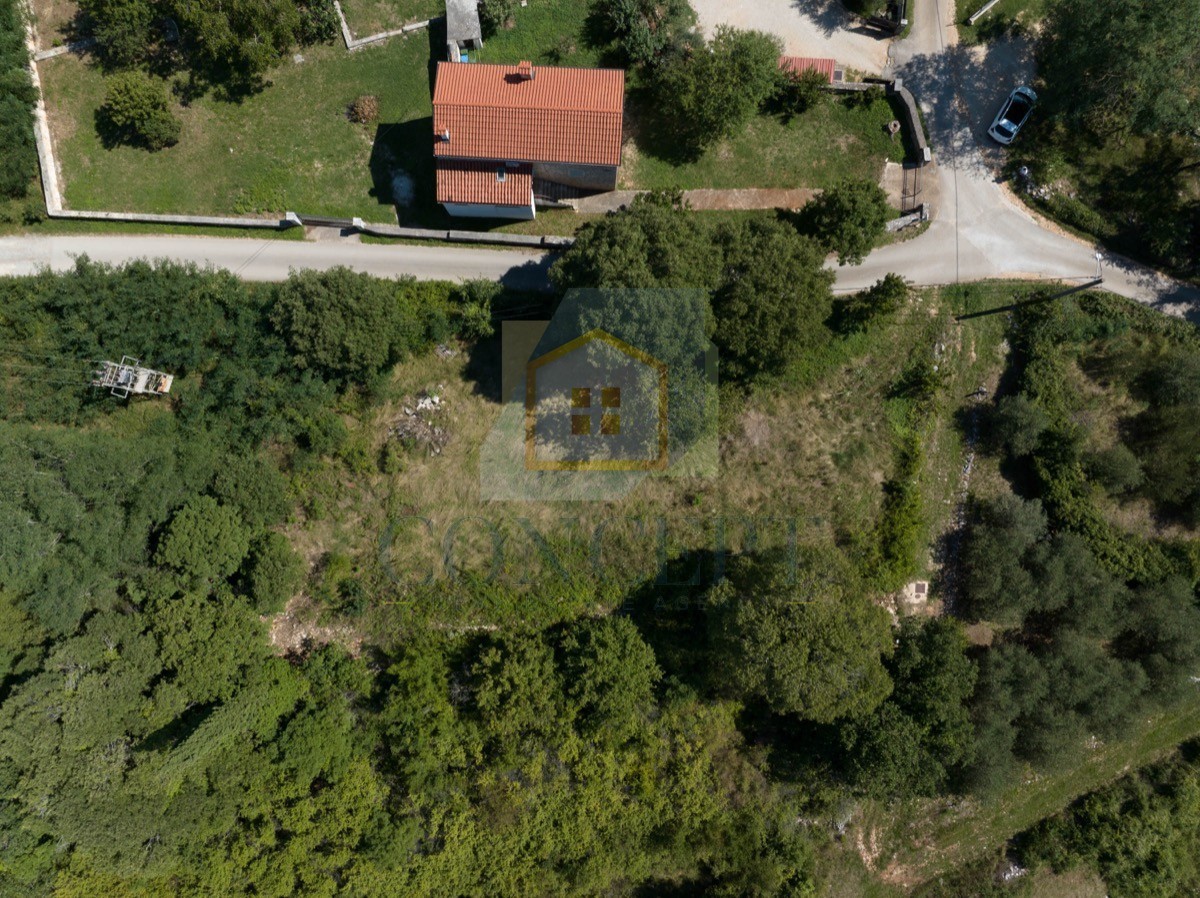 Poreč, dintorni, Terreno edificabile con permesso di costruzione, 15 km dal mare