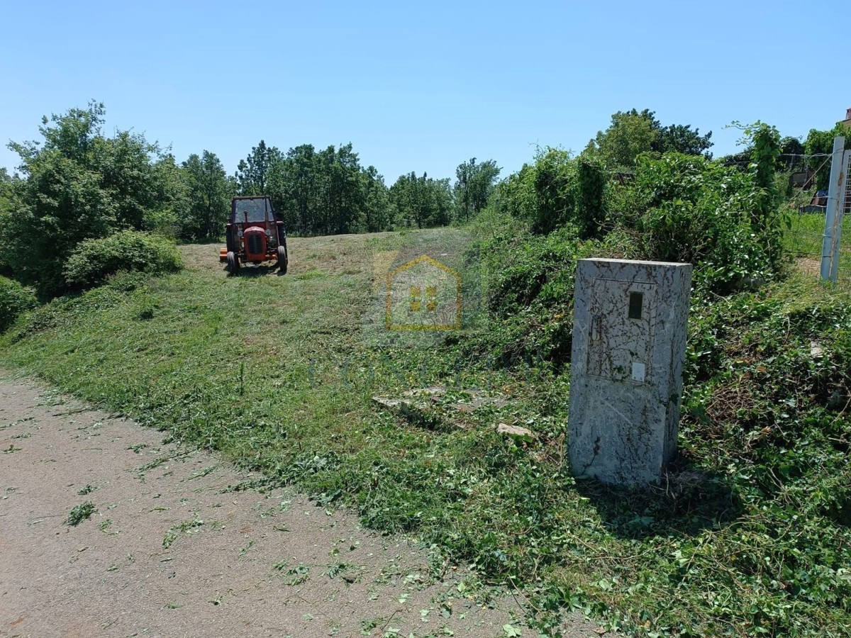 Poreč, Vižinada, dintorni, Terreno edificabile con permesso di costruzione, 17 km dal mare