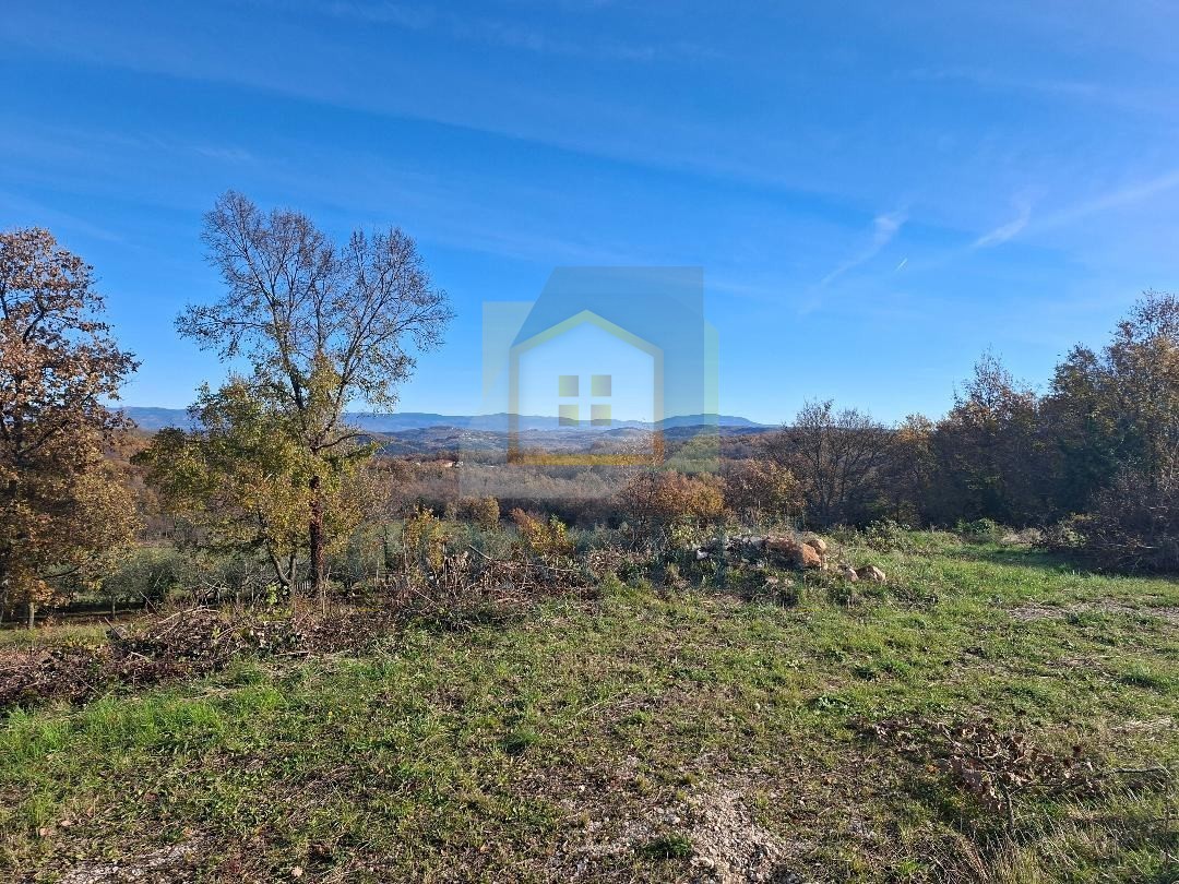 Poreč, Vižinada, dintorni, Terreno edificabile con permesso di costruzione, 17 km dal mare