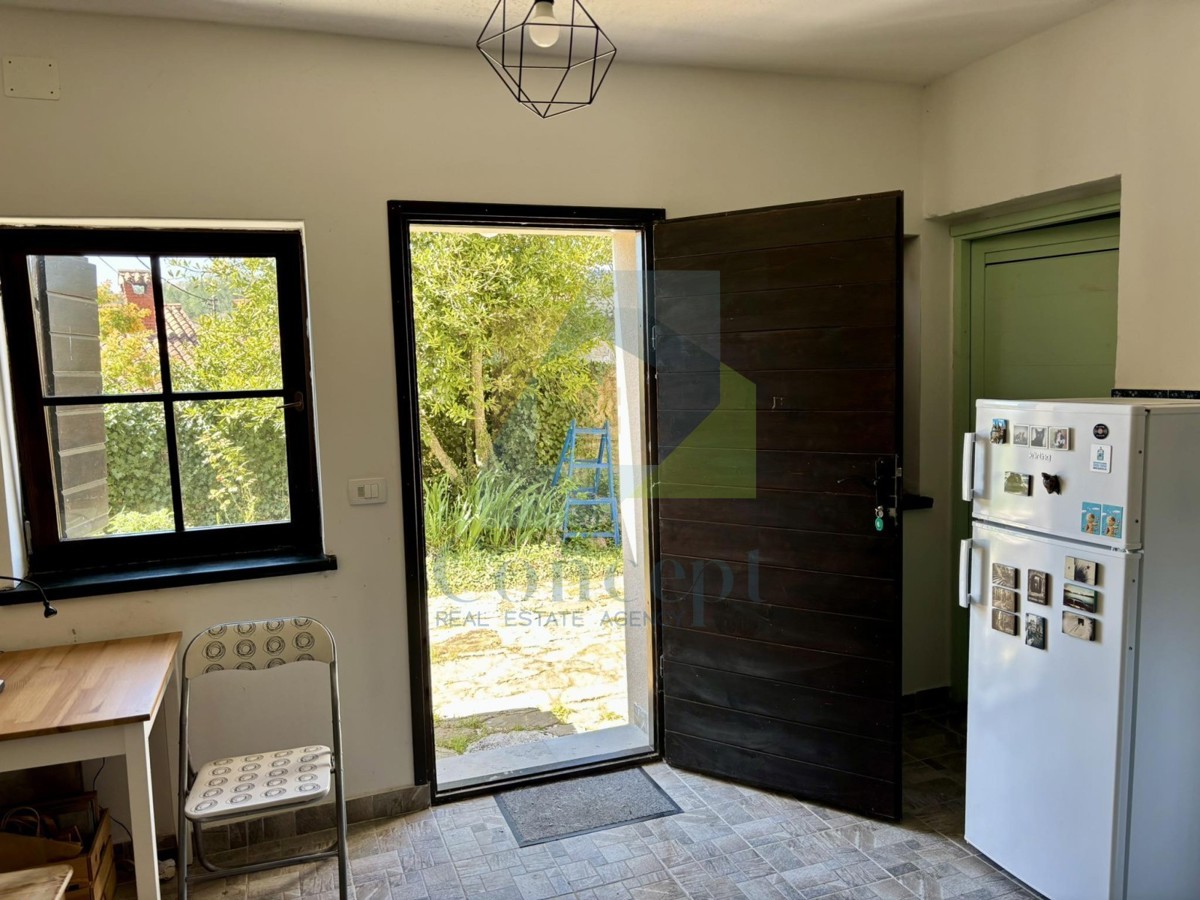 Istra, Grožnjan, Casa bifamiliare con 4 unità abitative e giardino