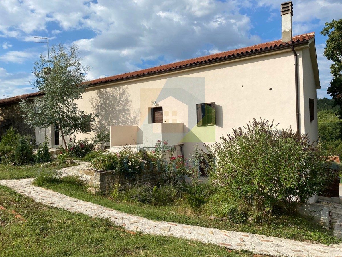 Istra, Grožnjan, Casa bifamiliare con 4 unità abitative e giardino