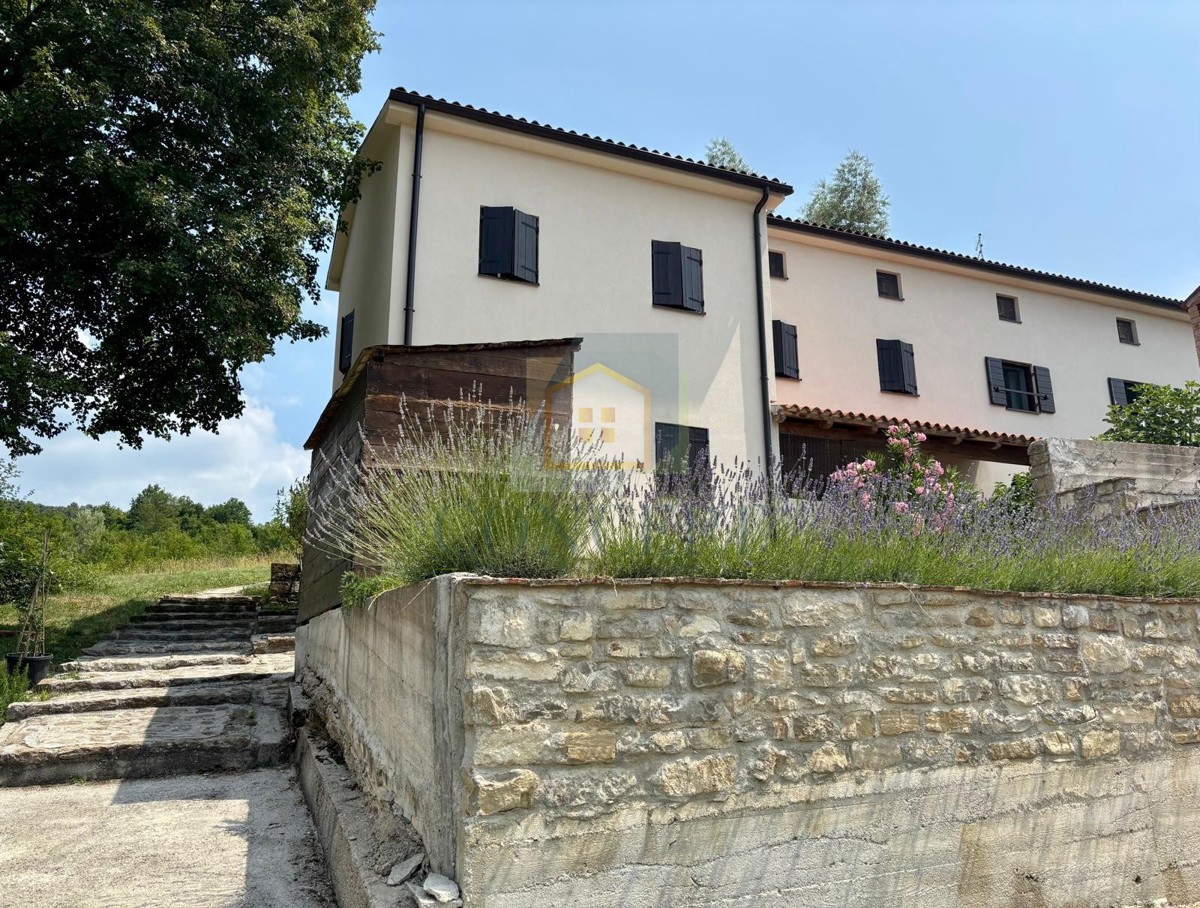 Istra, Grožnjan, Casa bifamiliare con 4 unità abitative e giardino