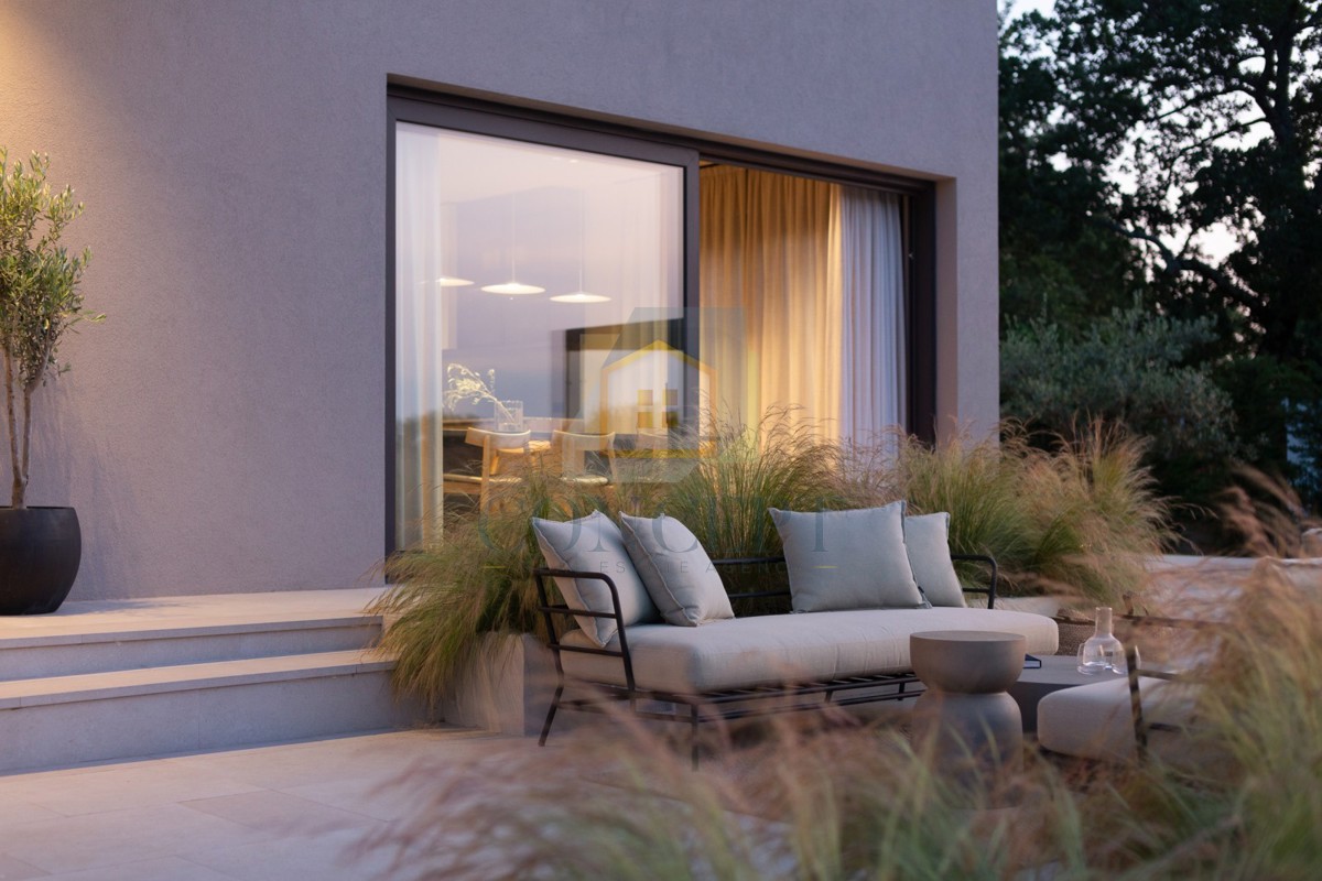 Poreč, Vrsar, dintorni, Villa di lusso indipendente in posizione tranquilla, 10 km dal mare