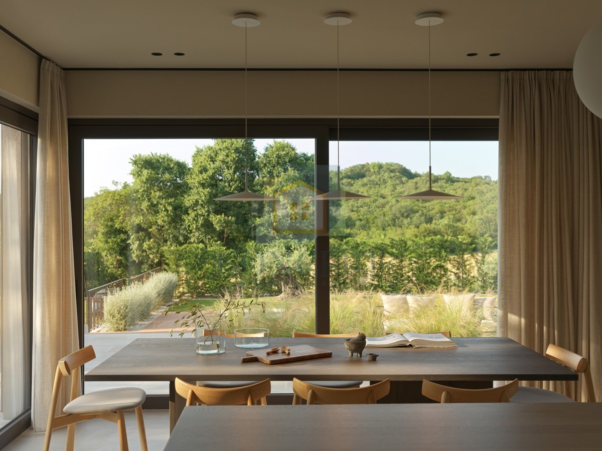 Poreč, Vrsar, dintorni, Villa di lusso indipendente in posizione tranquilla, 10 km dal mare