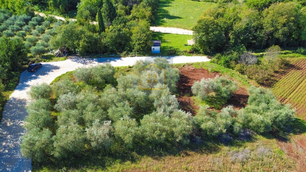 Poreč, dintorni, Terreno edificabile con vista mare, 1 km dal mare