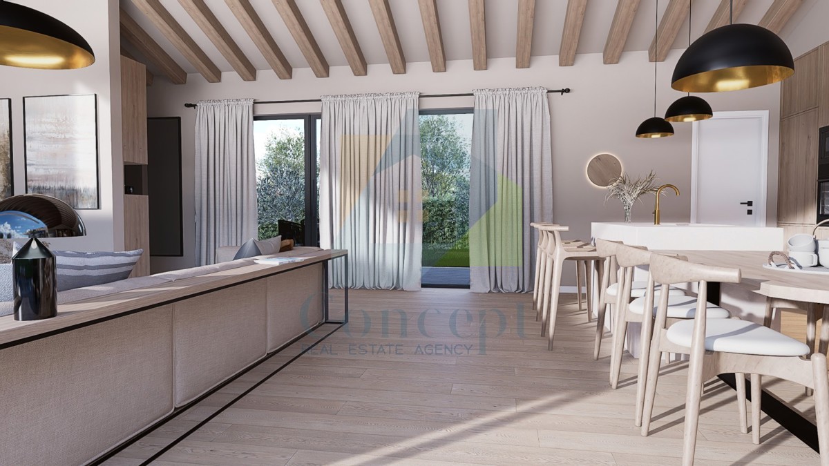 Poreč, dintorni, Casa di design moderno con piscina a 4 km dal mare