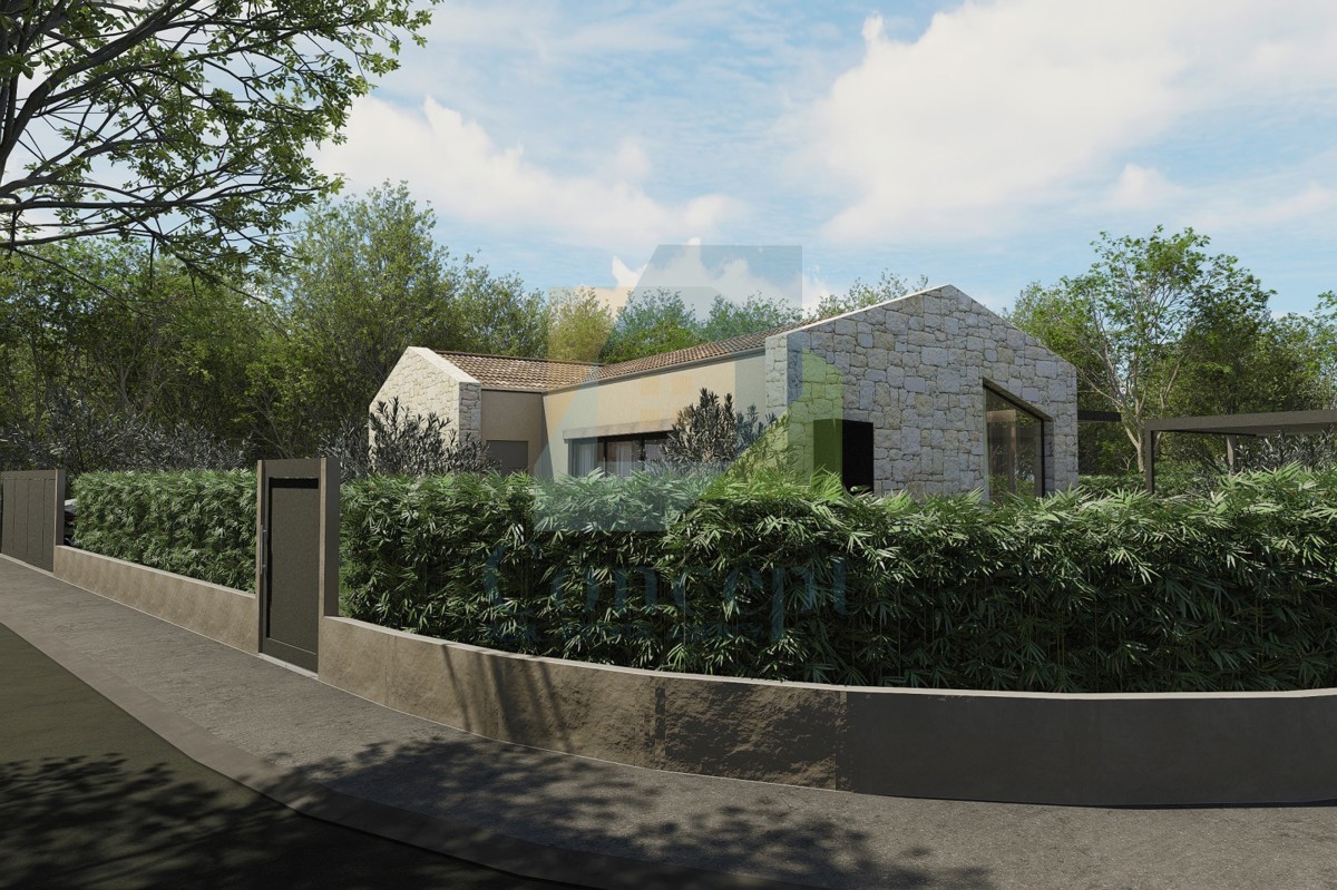 Poreč, dintorni, Casa di design moderno con piscina a 4 km dal mare