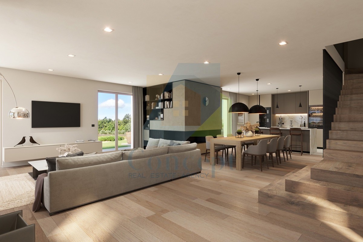 Grožnjan, dintorni, Splendida villa con vista panoramica sul mare e sulla natura, a 12 km dal mare