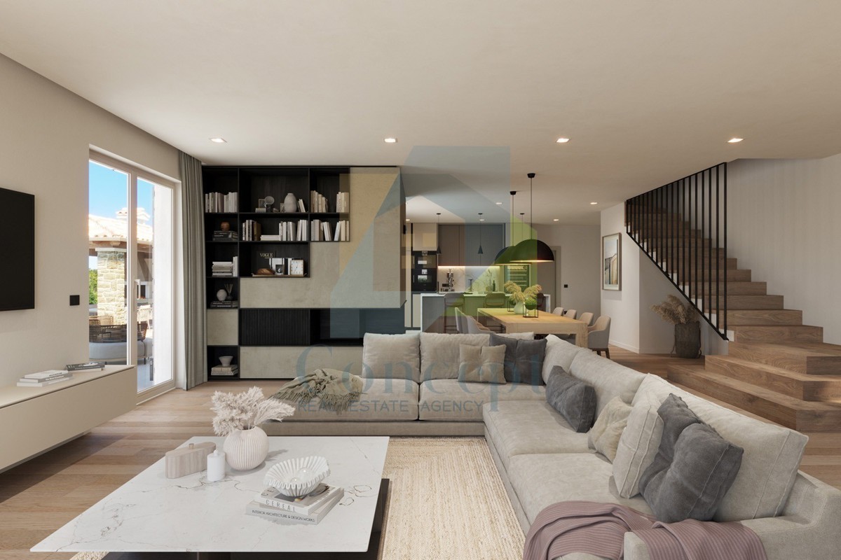 Grožnjan, dintorni, Splendida villa con vista panoramica sul mare e sulla natura, a 12 km dal mare