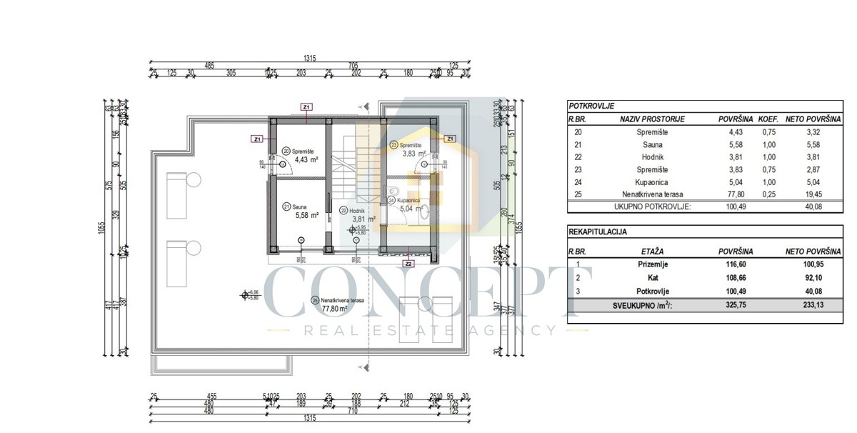 Poreč, zona circostante, Villa di lusso indipendente con piscina e terrazza sul tetto, a 2 km dal mare