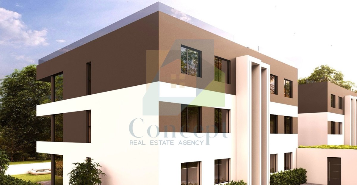 Poreč, dintorni, Attico di lusso con terrazza panoramica a 2 km dal mare