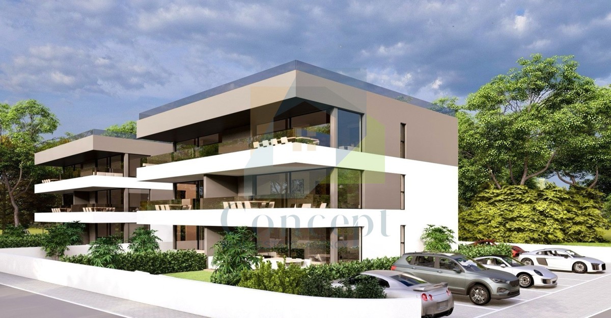 Poreč, dintorni, Attico di lusso con terrazza panoramica a 2 km dal mare