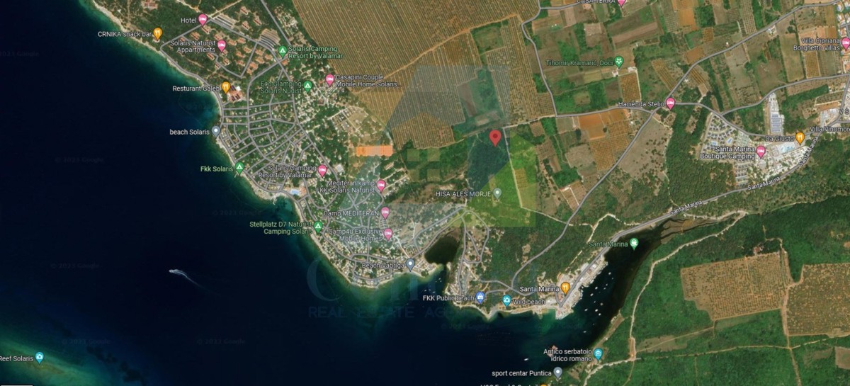 Poreč, Tar, Vabriga - ESCLUSIVA AGENZIA - Terreno agricolo di 3674 m2, a 500 m dal mare