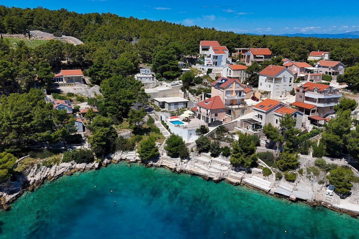 Villa Tramonto - 1a fila al mare, Milna