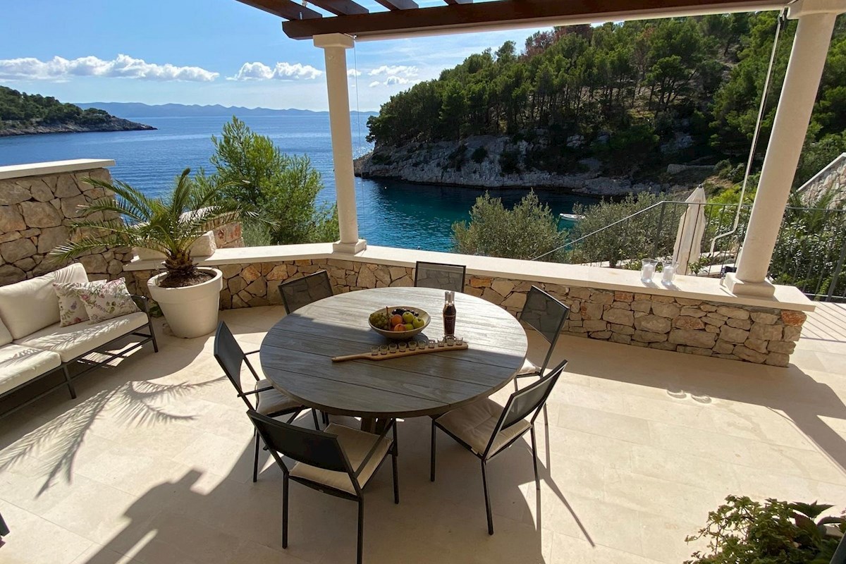 Villa Tramonto - 1a fila al mare, Milna